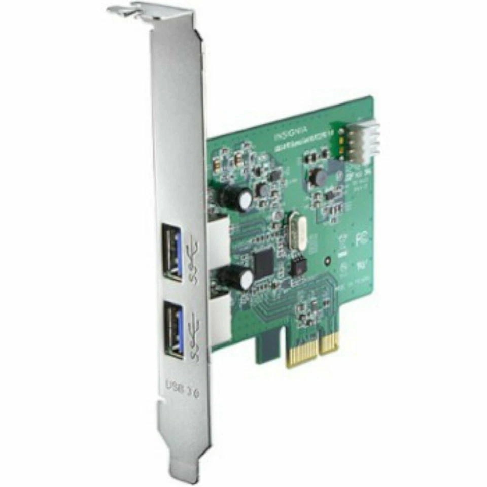 NEW Dual Port USB 3.0 Expansion PCI Express Interface Card NS-PCCUP53 2-Port - Image 1 of 2