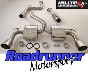 Milltek Focus RS MK2 Exhaust 3" Stainless Cat Back System Non-Res & Sports Cat - Picture 1 of 1