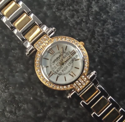 Новый старый запас Liz Claiborne женщин двухцветный наручные часы * новый аккумулятор * XT009 - Изображение 1 из 4