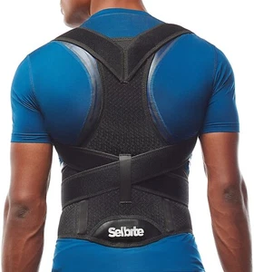 Back Brace Posture Corrector for Men and Women - Adjustable Posture Back Brace f - Picture 1 of 9