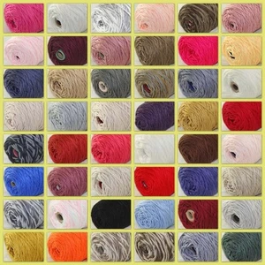 Sale New 1Cone 400g Soft Worsted Cotton Chunky Super Bulky Hand Knitting Yarn - Picture 1 of 58