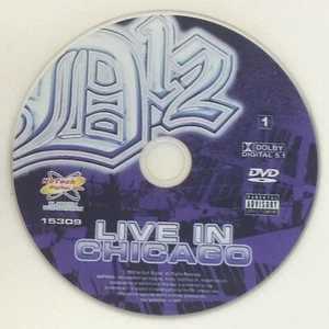 D12 : Live In Chicago - DVD Disc Only - Replacement Disc - Bild 1 von 1