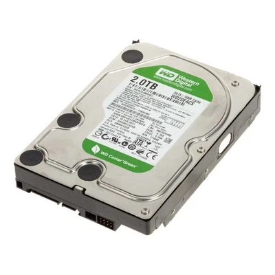 Hard Drive WD Caviar Green WD20EACS 2TB 5.4K 16MB SATA II 3.5'' - Image 1 of 3