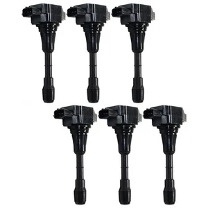 Ignition Coils Set of 6 Sedan for Nissan Maxima Murano Pathfinder INFINITI QX60 - Picture 1 of 4