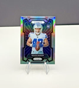 Deuce Vaughn 2023 Panini Prizm Silver Image Variation RC #342 Dallas Cowboys SP - Picture 1 of 3