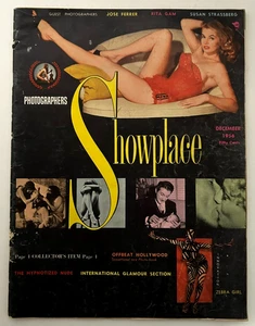 Photographers Showplace Magazine ANITA EKBERG  December 1956 Good Condition - Foto 1 di 3