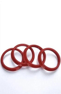 4 Anelli Di Centraggio Plastica Cerchi Audi Alfa BMW VW Ecc. Scegli tu la Misura - Imagen 1 de 4