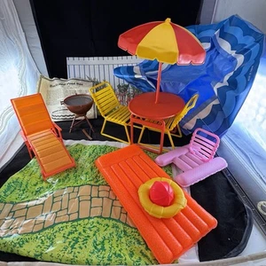 Vintage BARBIE ARCO Backyard Pool Play Set #7688 Incomplete 1984 Fashion Doll - Picture 1 of 24