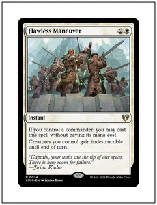 1x Flawless Maneuver, Commander Masters, Magic the Gathering MTG NM - Picture 1 of 1