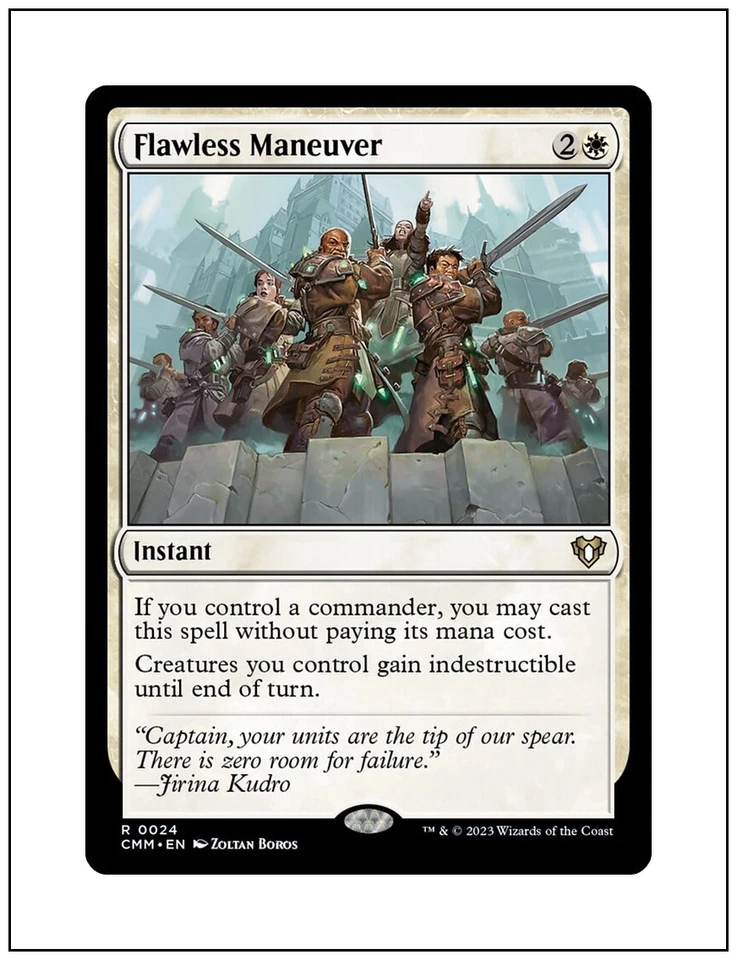 1x Flawless Maneuver, Commander Masters, Magic the Gathering MTG NM - Image 1 of 1