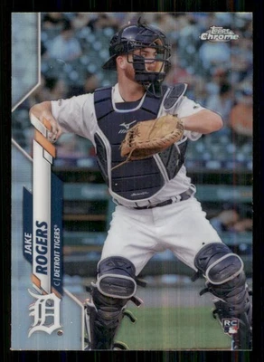 2020 Topps Chrome Refractors #47 Jake Rogers - Image 1 of 2