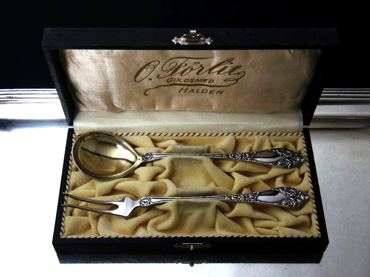 Th Marthinsen Norway In Antique Us Sterling Silver Flatware for