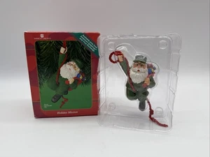 Caja de Navidad de colección Operación Santa 2001 adorno misión navideña 6 aniversario - Imagen 1 de 6