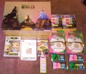 Wicked For Good NY Mattel Kelloggs Trubar imPress Undercover Snacks Funko Amazon - Picture 1 of 3