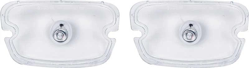 Pontiac Firebird 1969; lente de lámpara de estacionamiento delantera; par Foto 1 de 1