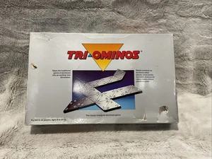 Peter Pan Playthings Tri-ominos Vintage 1986 Board Game Complete Set - Picture 1 of 9