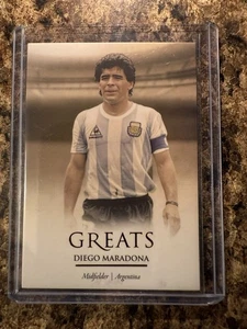 2020 Futera Unique Soccer Diego Maradona Greats Insert Argentina - Picture 1 of 2