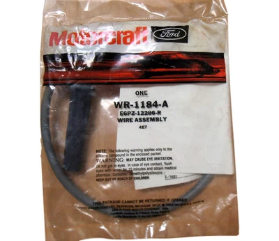 Motorcraft Ford Ignition Wiring Harness Assembly WR1184A E6PZ12286R - Image 1 of 2