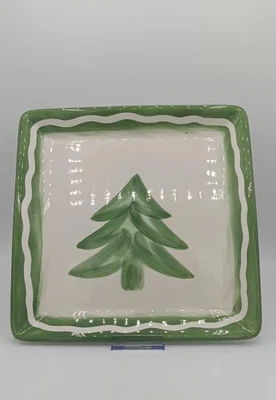 Plato grande para servir árbol de Navidad de vacaciones de España ilimitado 11,5" Foto 1 de 4