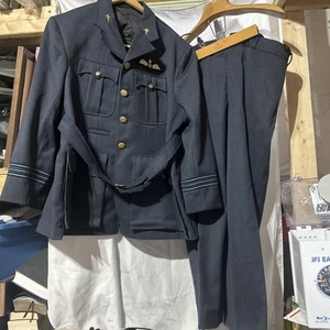 VTG RAF Officers No1 Jacket & Trousers British Air Force Blue Uniform Dress - Picture 1 of 11