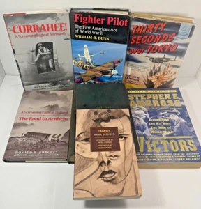 World War II Bundle of 7 Books, Non-Fiction & Fiction 1946 to 2013, HC & Paper - Picture 1 of 24