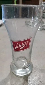 SCHLITZ VINTAGE 7,25" PILS BIERGLAS "DAS BIER, DAS MILWAUKEE BERÜHMT MACHTE"  - Bild 1 von 1