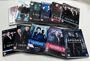 SPOOKS : The Complete Seasons 1-10 + The Greater Good Film 44 Disc DVD Boxsets - Imagen 1 de 13