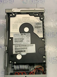 HITACH HD DRIVE DK319H-18WS 18GB 7200RPM Ultra2 Wide SCSI W/CANNISTER A5E18 - Picture 1 of 5