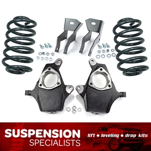 2"/4" Drop Lowering Kit w/ Spindles For 2007-2014 Chevy Suburban Avalanche - Picture 1 of 8