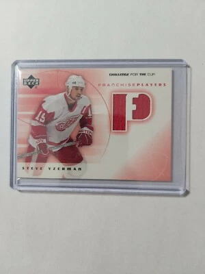 2002-03 Upper Deck Challenge for the Cup Franchise Player Steve Yzerman FP-SY - Image 1 of 2