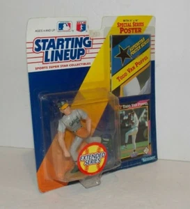 ALINEACIÓN INICIAL 1992 Todd Van Poppel OAKLAND A's Tarjeta de Béisbol FIGURA Kenner SLU - Imagen 1 de 2