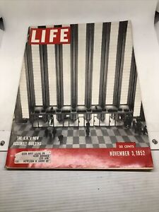 Life Magazine November 3, 1952 THE U.N.'S NEW ASSEMBLY BUILDING 
