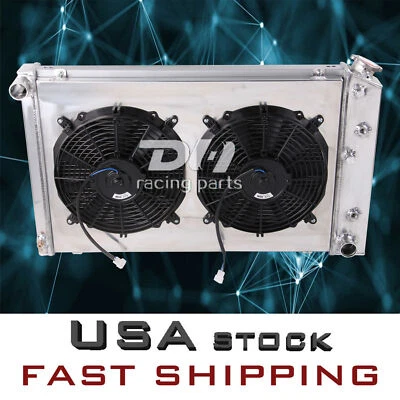 3 ряда радиатор + плащаница + 12» вентилятор для Chevy Camaro 70-81/Monte Carlo 78-87 G-корпус #162 - Изображение 1 из 4