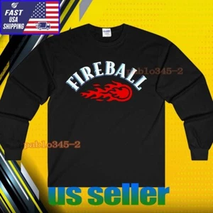 NEW SHIRT FIREBALL LOGO LONG SLEEVE T-SHIRT UNISEX FUNNY AMERICAN SIZE S-5XL - Picture 1 of 7