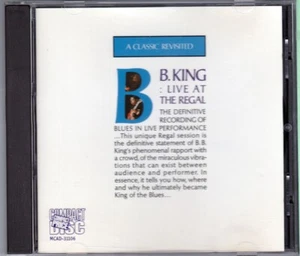 B.B. King: Live at the Regal CD [MCAD 31106] - Picture 1 of 3
