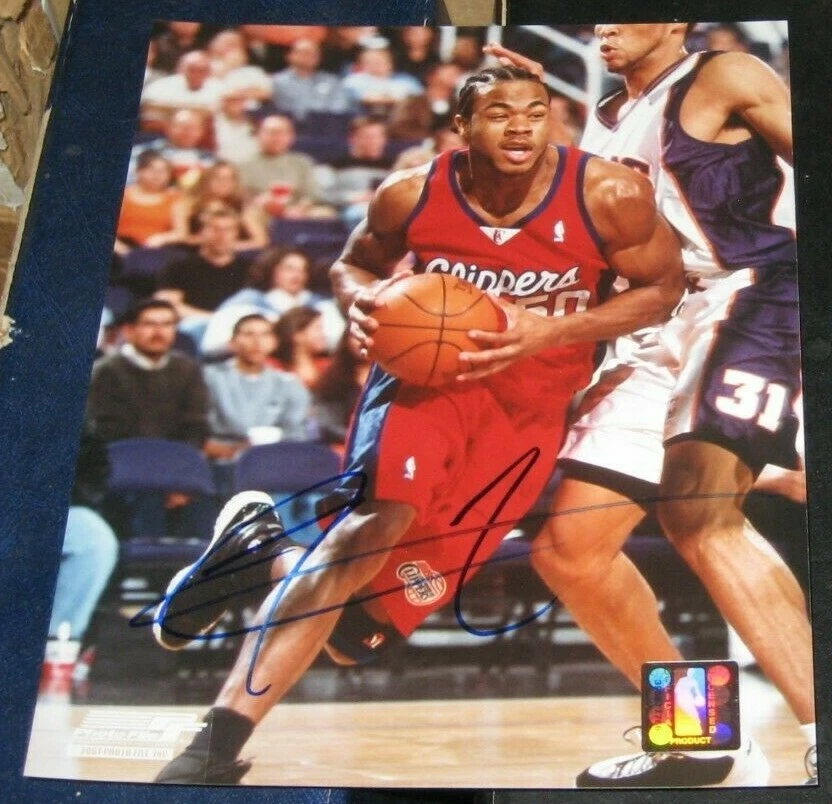 Corey Maggette Los Angeles Clippers FIRMADO AUTOGRAFIADO archivo de fotos 8x10 certificado de autenticidad NBA Foto 1 de 1