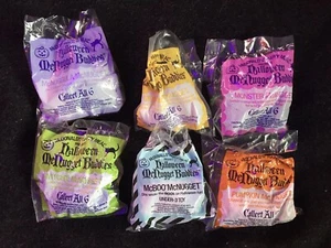 1992 McDonald's Happy Meal Halloween McNugget Nugget Buddies Complete Set Lot - Picture 1 of 8