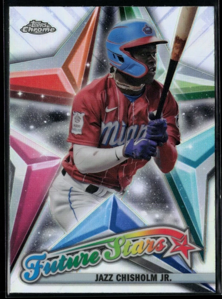 2022 Topps Chrome Future Stars #FS-12 Jazz Chisholm Jr. - Image 1 of 2