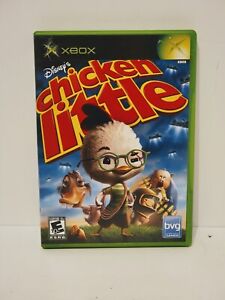 Chicken Little Complete W/ Manual (Microsoft Xbox, 2005) CIB