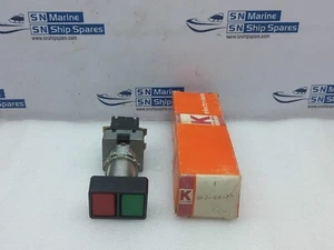 Killark ST. Louis GO-2 & GO-22 Operator Push Button Series 30 600VAC GO2-GR120 - Picture 1 of 10