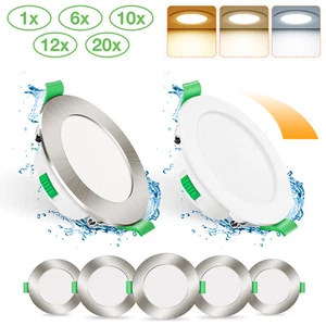 68mm LED Einbaustrahler Decken 5,5W/7W Rund Einbau Leuchte Strahler Dimmbar 230V - Bild 1 von 18
