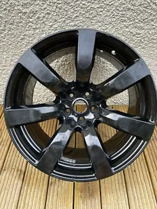 GT-R R35 Rear Forged Alloy Wheel 20" Rays Gloss Black - Picture 1 of 7