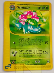 Venusaur ® Expedition 67/165 ® Rara No Holo ® Pokemon ® Inglese ® Good - Picture 1 of 3