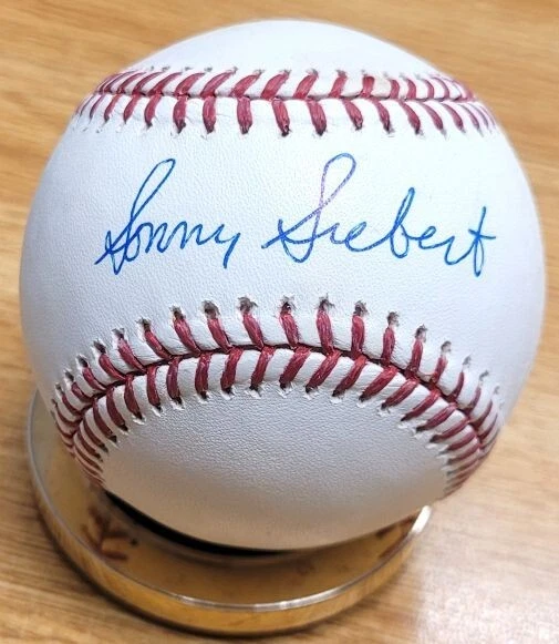 Autographed SONNY SIEBERT Official Major League Baseball w/COA Foto 1 de 1