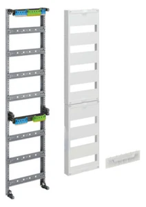 HAGER Verteilerfeld ZU37KS  7x12TE 250x1050x45mm m.Ausschn - Bild 1 von 2