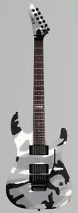 E-II M-II NECK THRU Urban Camo Electric Guitar ESP From Japan - Picture 1 of 9