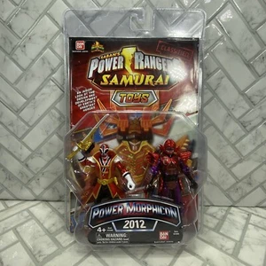 Power Rangers Samurai Toys Bandai 2012 rojo y Mooger Morphicon paquete de 2 sellado nuevo - Imagen 1 de 8