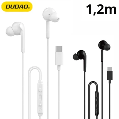 USB-C Kopfhörer In-Ear-Kopfhörer 1,2 m Headset Kopfhörer mit USB C Kabel Dudao