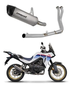 XL 750 TRANSALP 2023 Full Exhaust System Collector Silencer Titanium HP6 - Picture 1 of 6