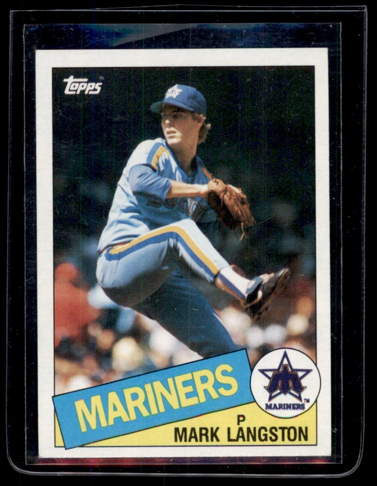 1985 Topps #625 Mark Langston Rookie - Image 1 of 2